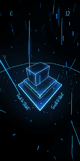 Neon Stack 3D - Stack blocks screenshot 1 - screenshot