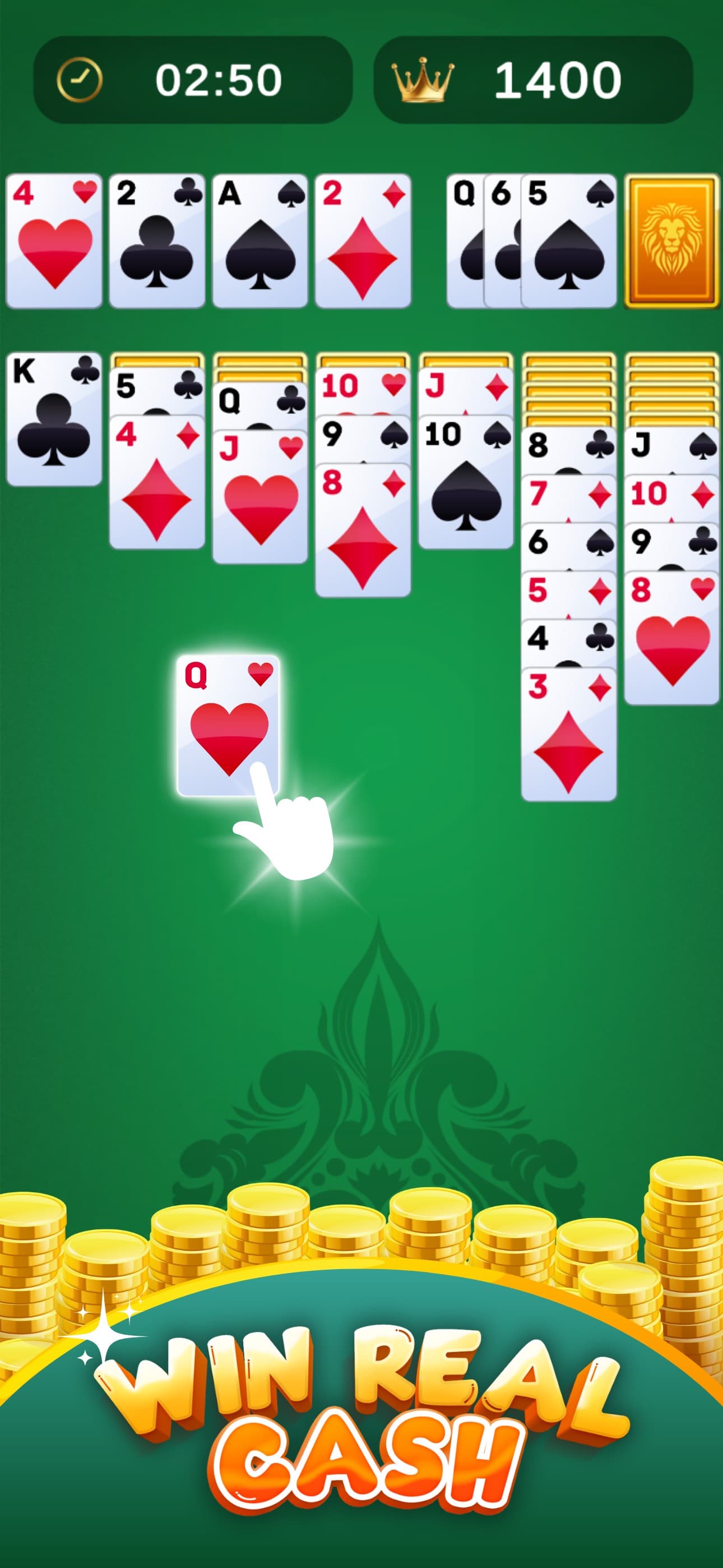 Solitaire Win Real Cash Skillz screenshot 1 - screenshot
