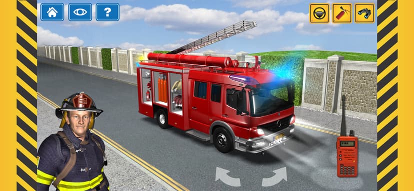 Kids Vehicles Fire Truck games screenshot 9 - screenshot