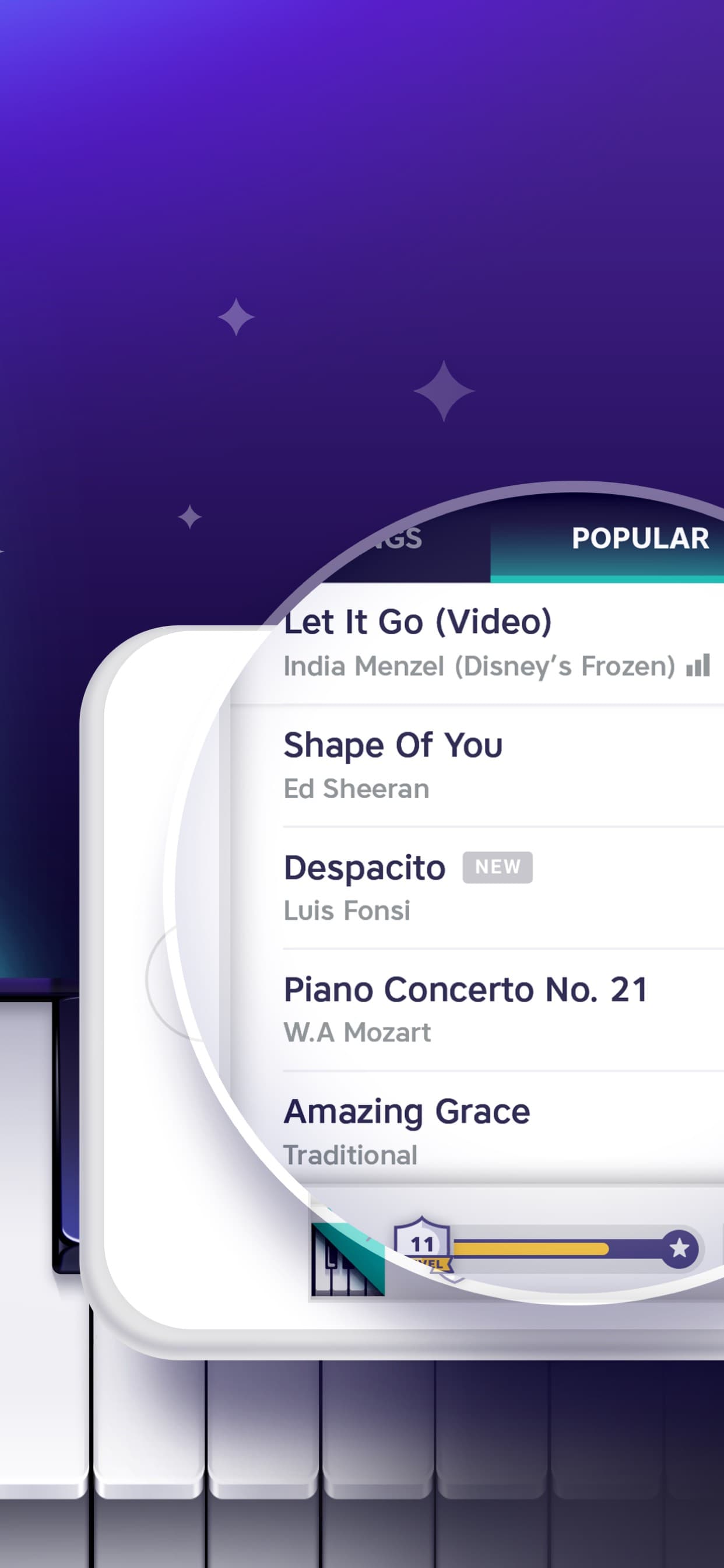 Piano app by Yokee screenshot 3 - screenshot