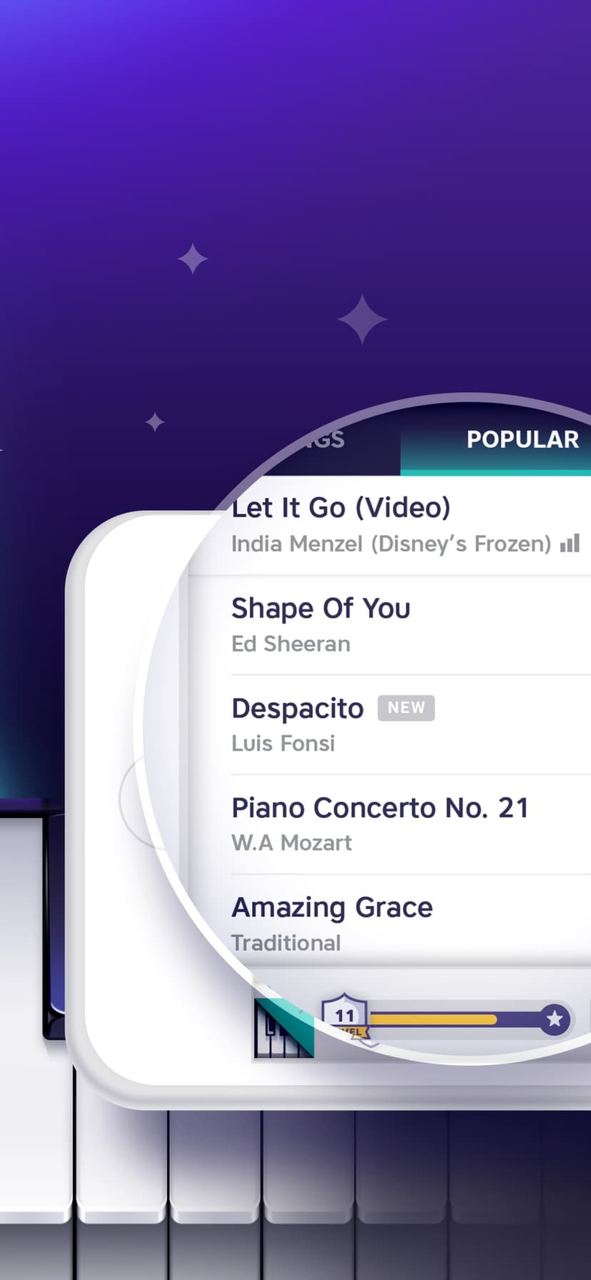 Piano app by Yokee screenshot 3 - screenshot