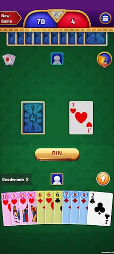 Gin Rummy - Classic Card Game screenshot 1 - screenshot