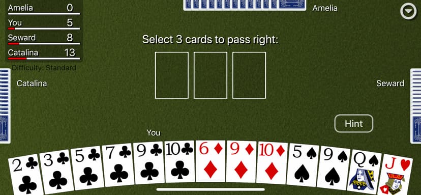 Hearts Card Classic screenshot 6 - screenshot