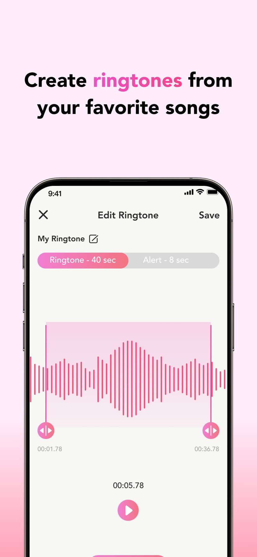 ClipTone: Ringtone & AI Cover screenshot 2 - screenshot