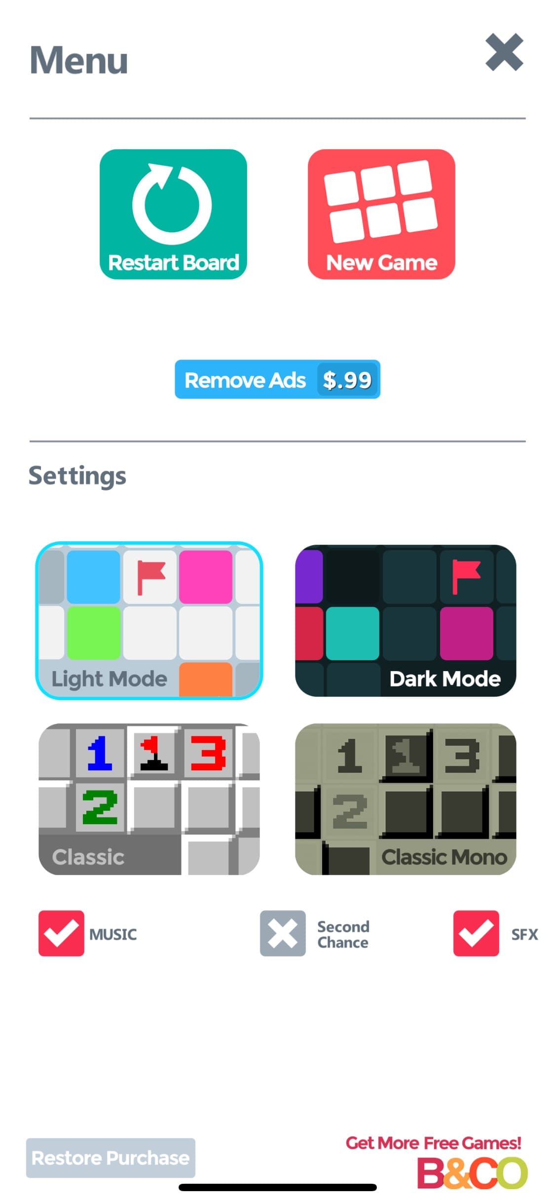 Minesweeper Go - Retro Classic screenshot 4 - screenshot
