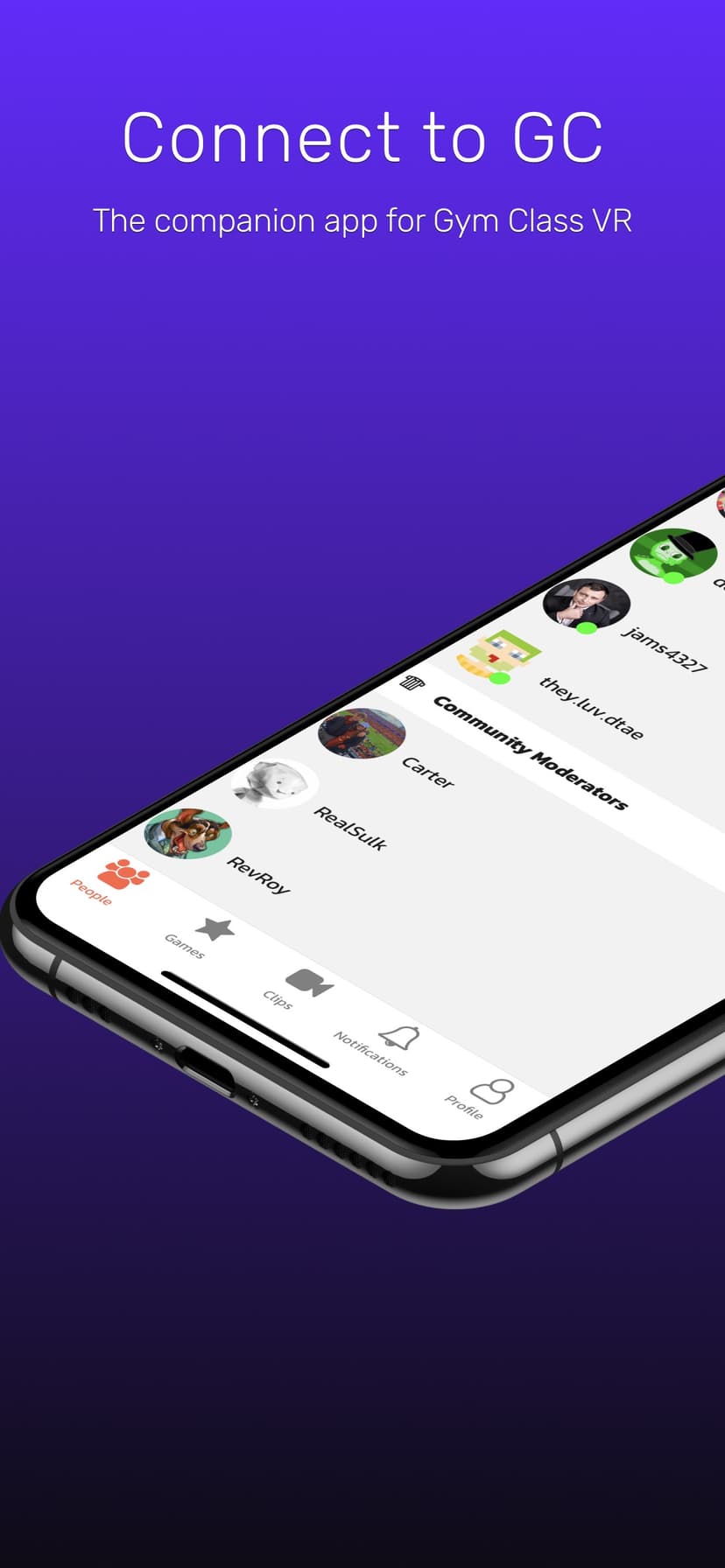 Gym Class VR: Companion App screenshot 2 - screenshot