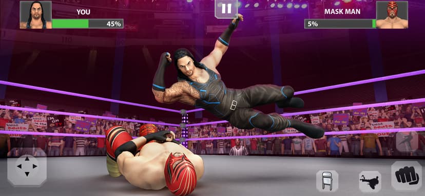 Wrestling Rumble: PRO Fighting screenshot 1 - screenshot