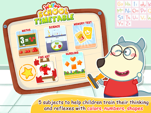 Wolfoo Study: School Timetable screenshot 15 - screenshot