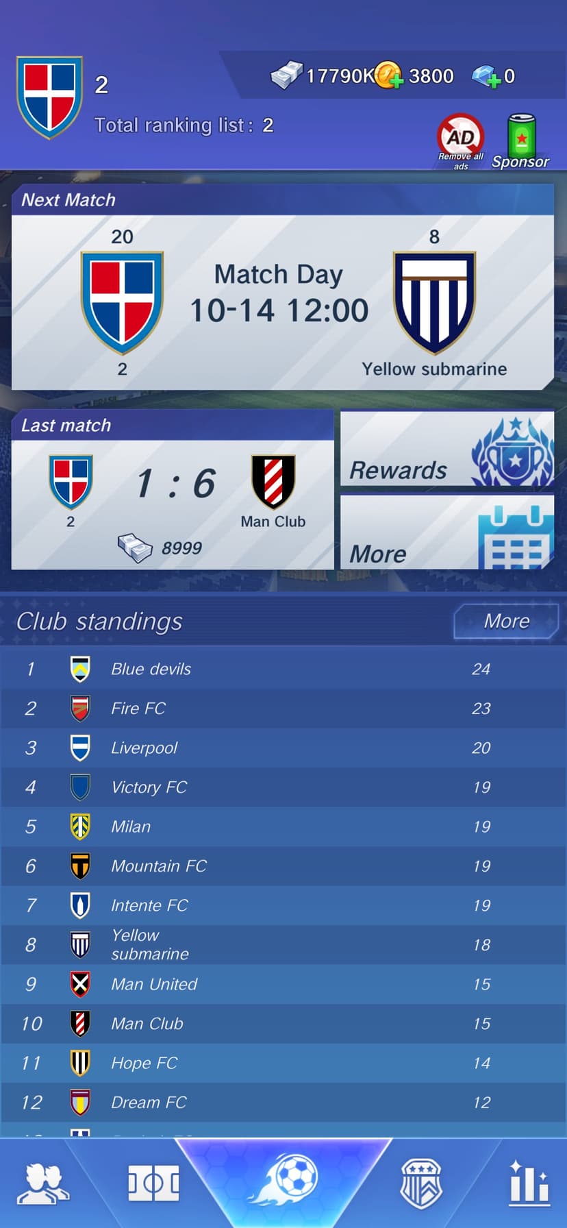 Football Rising Star screenshot 8 - screenshot