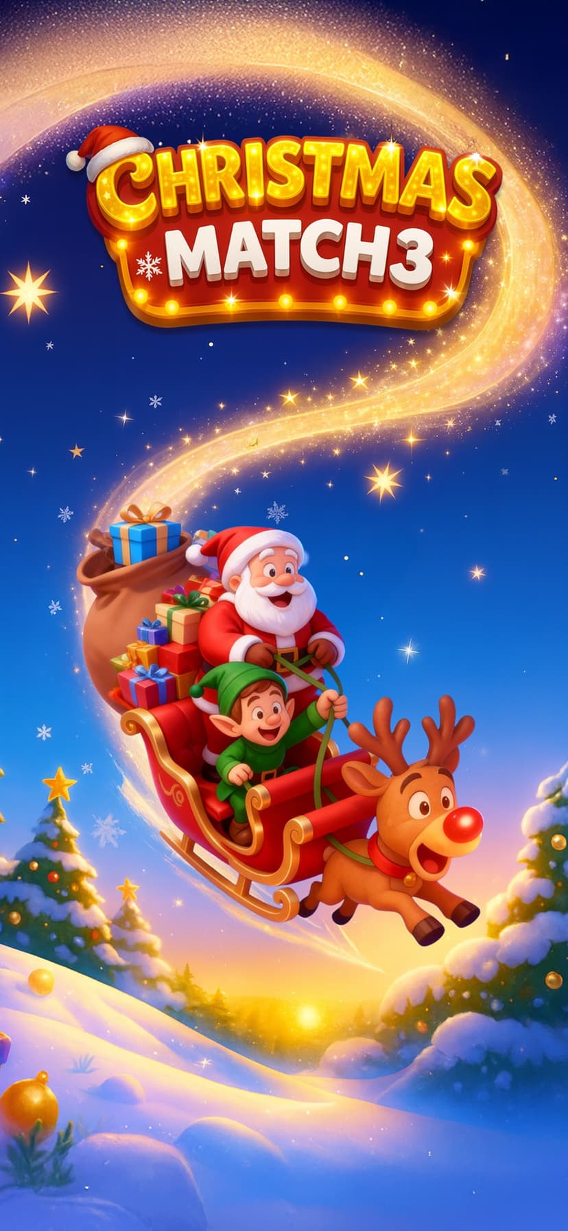 Christmas Match Puzzle Game screenshot 6 - screenshot
