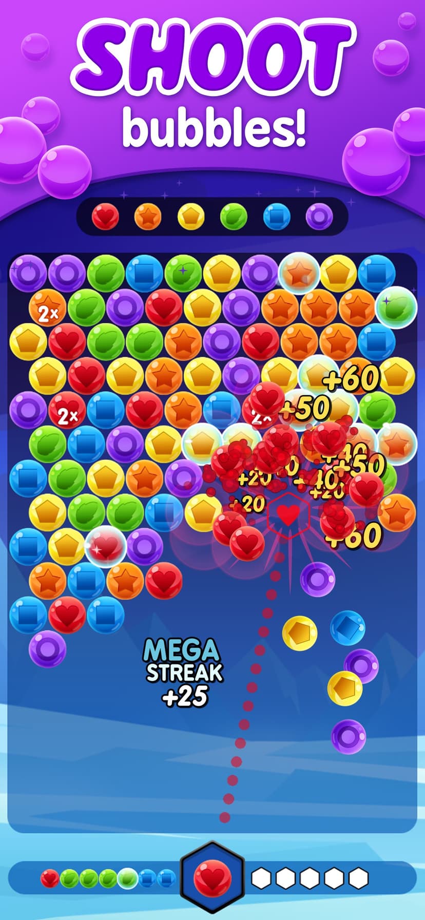 Bubble Cube 2: Skill Practice screenshot 1 - screenshot
