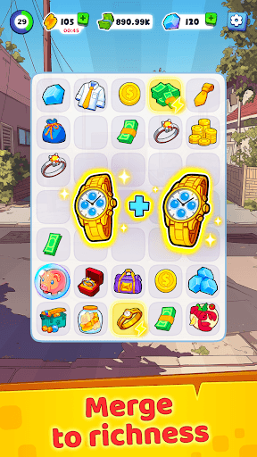 Merge Millionaire：Tycoon Craft screenshot 1 - screenshot