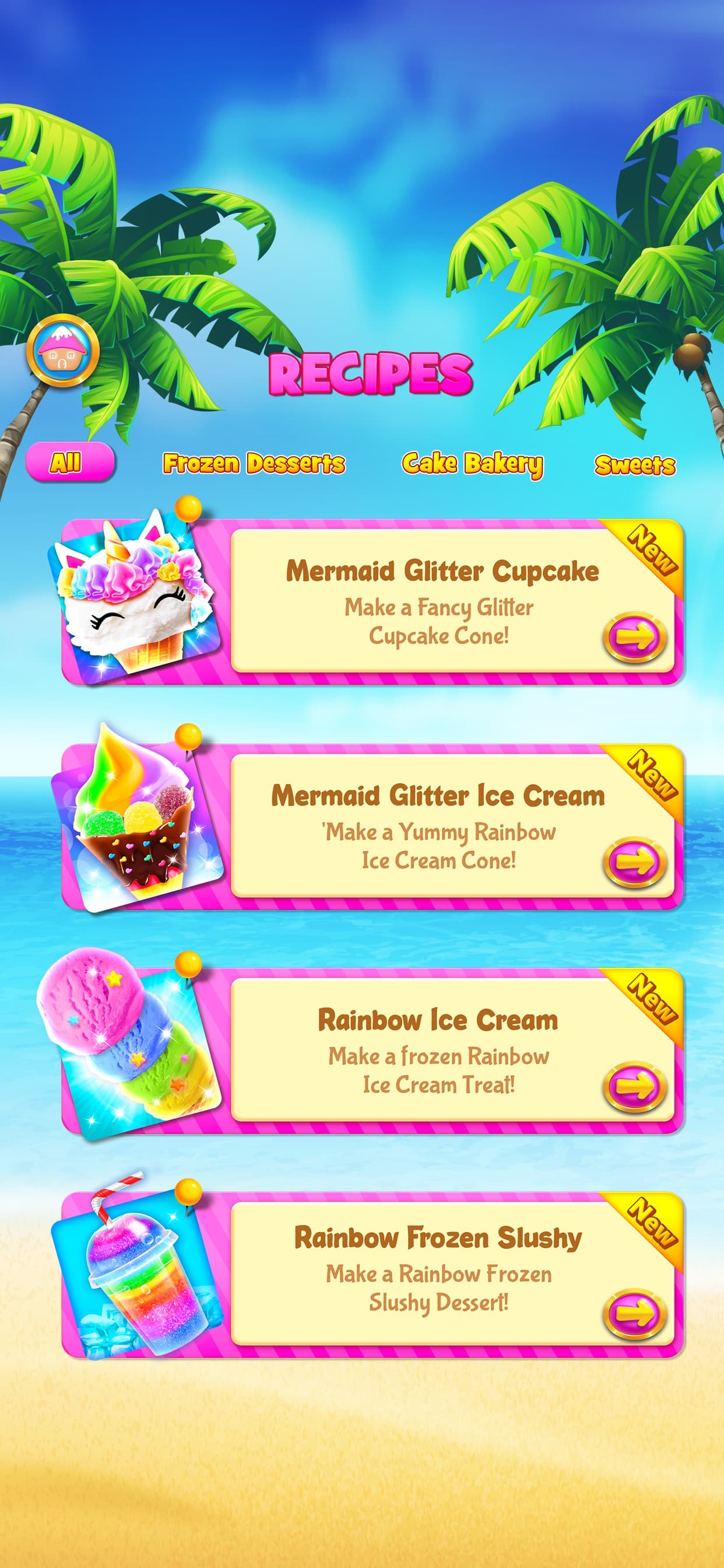 Mermaid Glitter Cupcake Chef screenshot 5 - screenshot