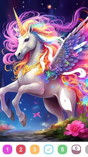 Fantasy Color-Color by Number screenshot 23 - screenshot