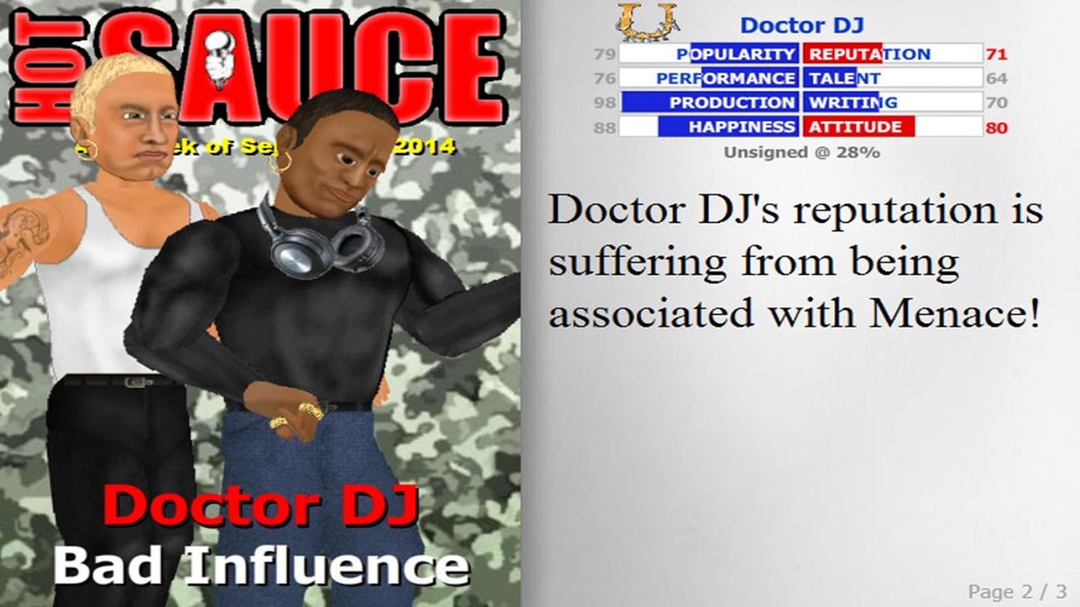 Popscene (Music Industry Sim) screenshot 2 - screenshot