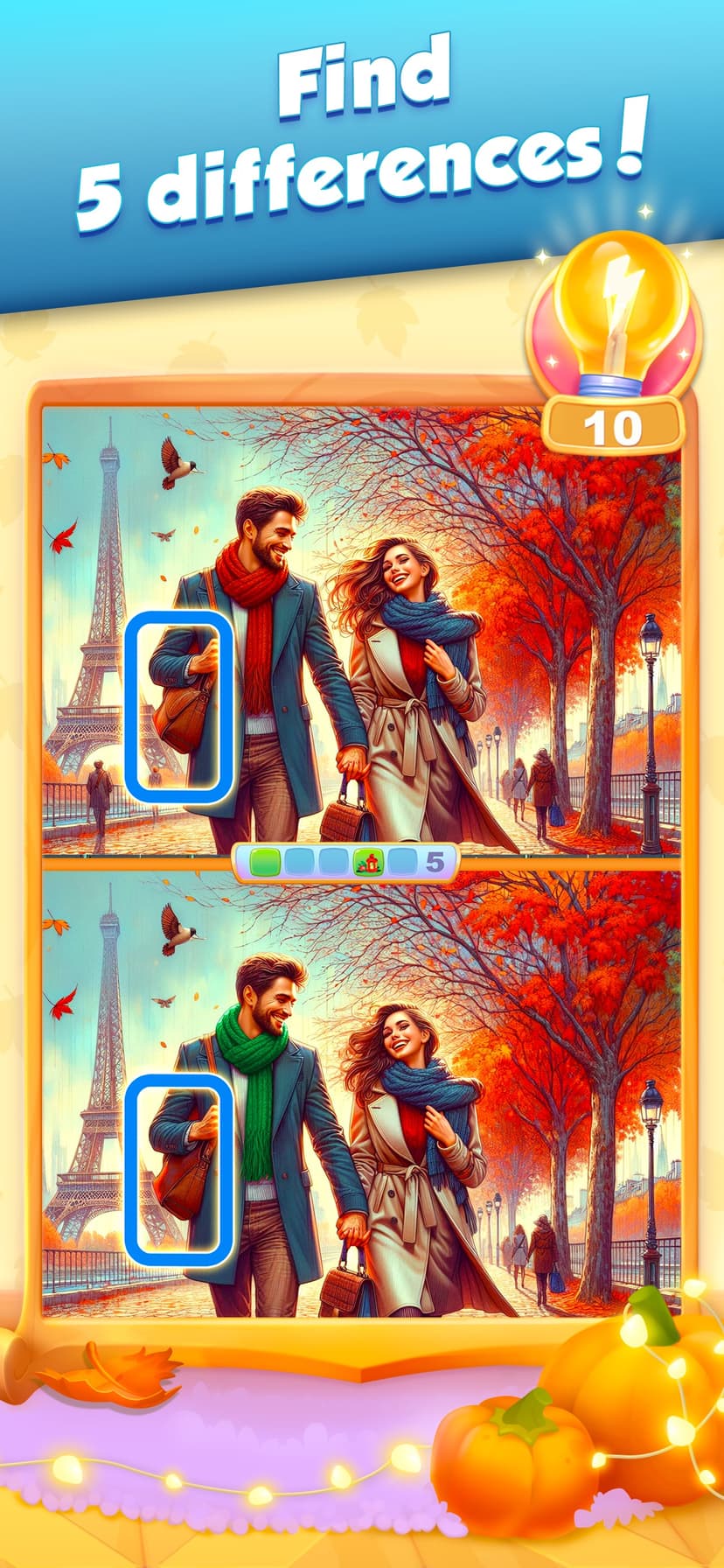 5 Differences Online screenshot 1 - screenshot