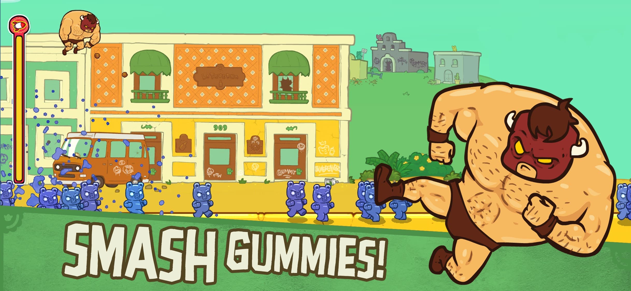Burrito Bison: Launcha Libre screenshot 1 - screenshot