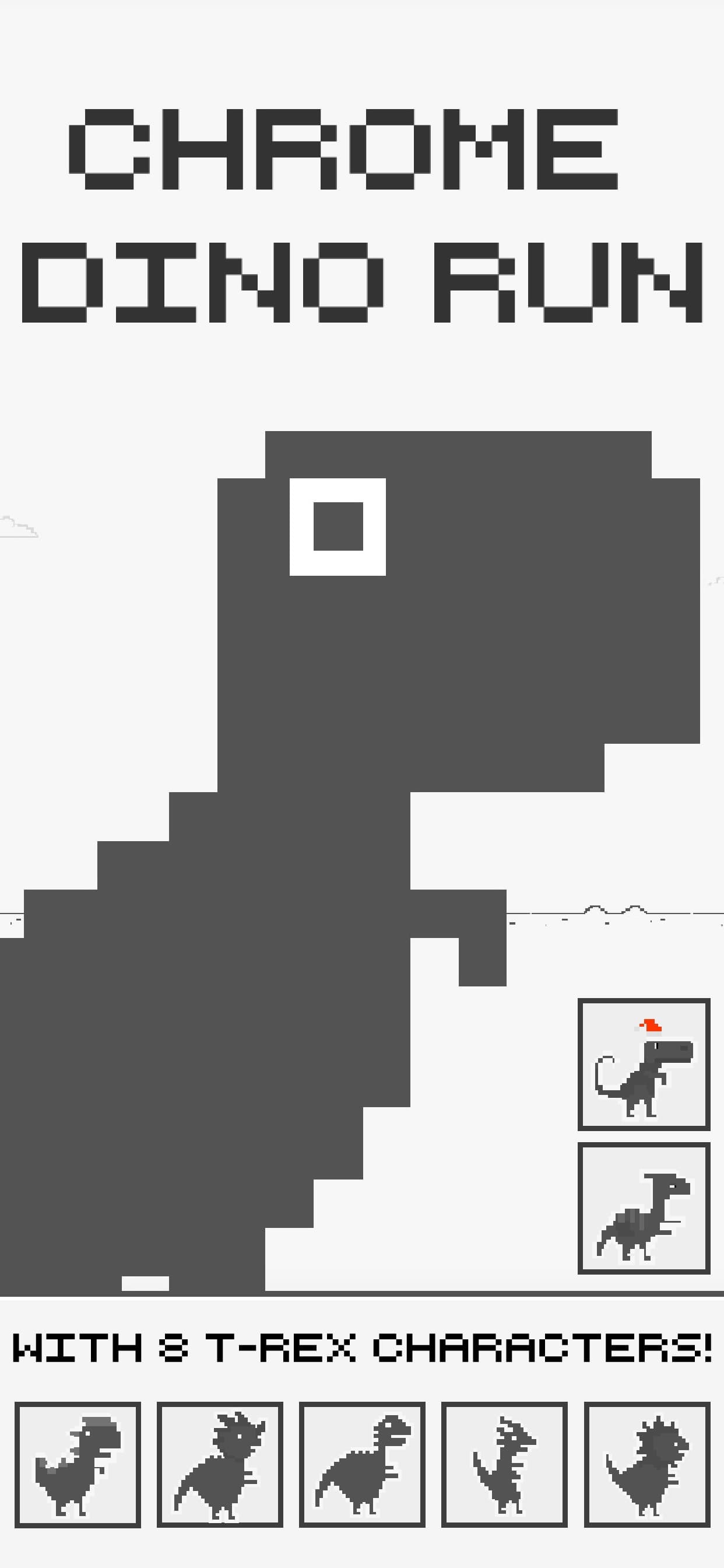 Chrome Dino Run screenshot 1 - screenshot