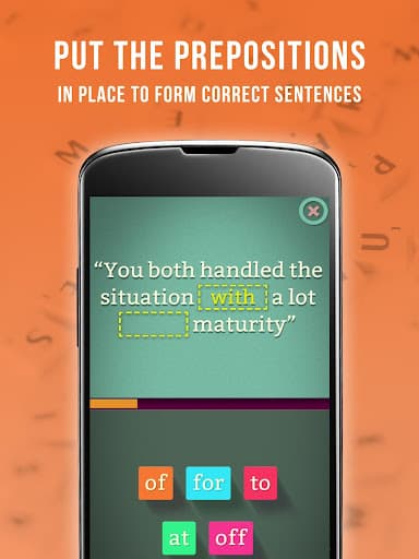 Learn English Preposition Game screenshot 1 - screenshot