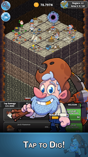 Tap Tap Dig: Idle Clicker Game screenshot 2 - screenshot
