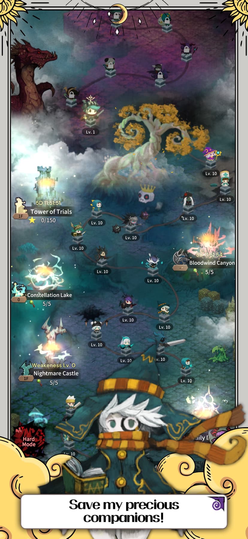 Tap Dragon: Little Knight Luna screenshot 4 - screenshot