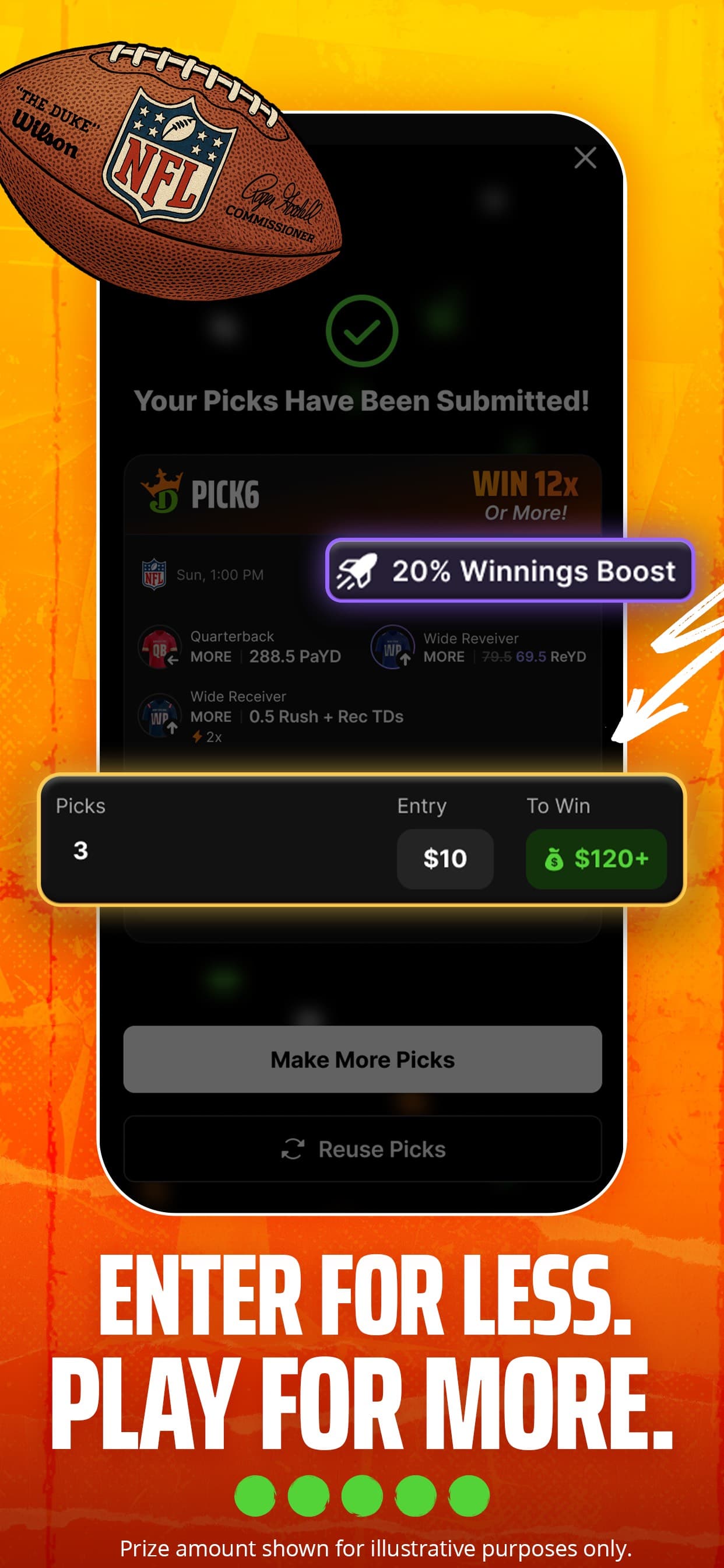 Pick6 DraftKings Fantasy Picks screenshot 6 - screenshot