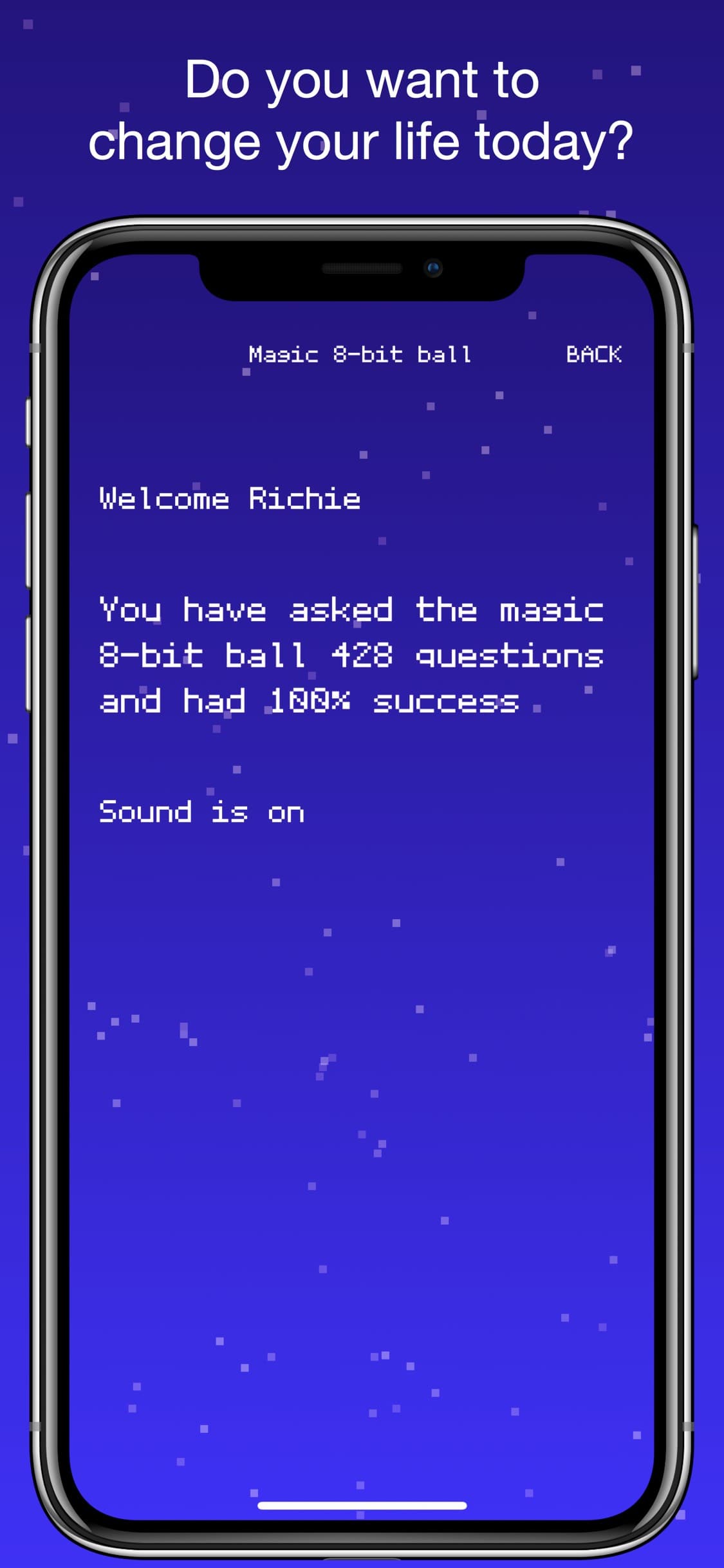 Magic 8 bit 8 ball screenshot 5 - screenshot