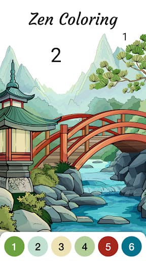 Zen Color - Color By Number screenshot 1 - screenshot