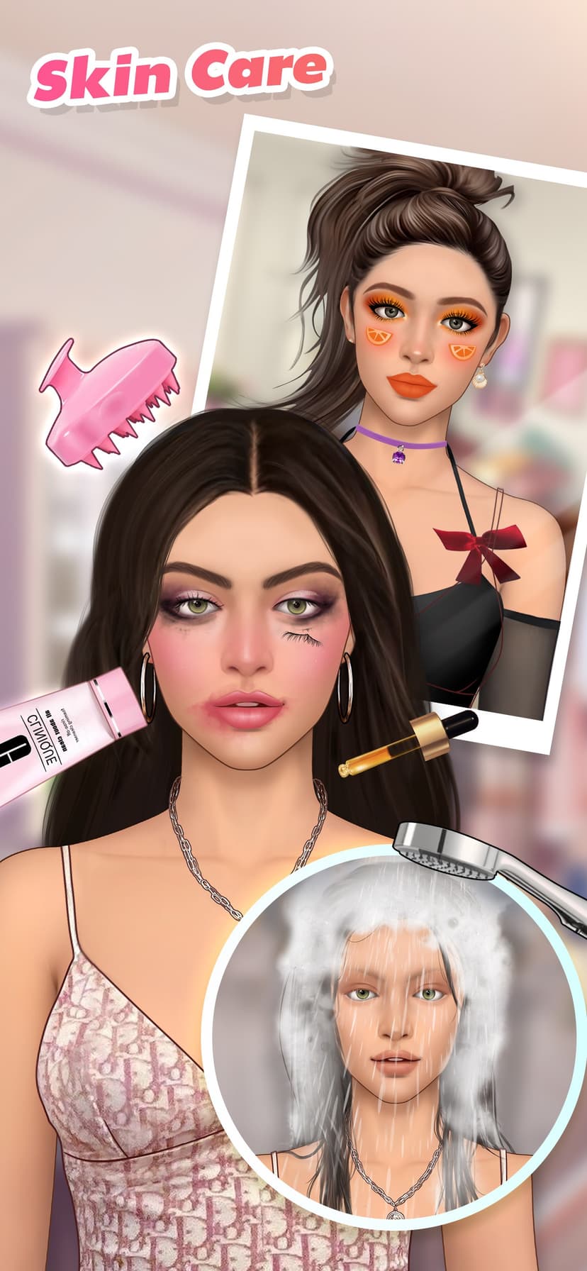 Makeup ASMR: Makeover Story screenshot 4 - screenshot
