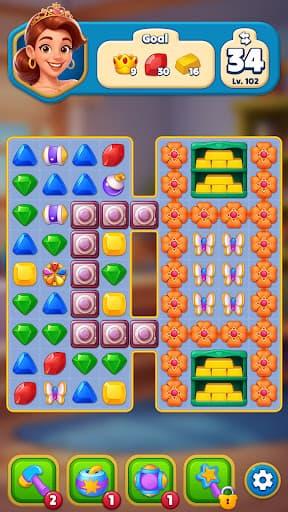 Royal Jewel - Match 3 Decor screenshot 3 - screenshot