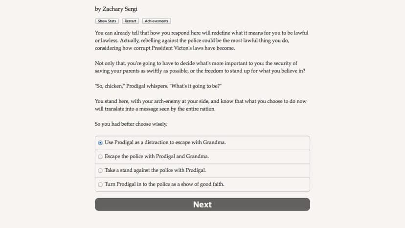 Null - screenshot