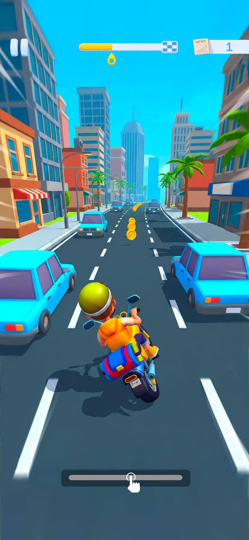 Paper Boy Race: Run & Rush 3D screenshot 5 - screenshot
