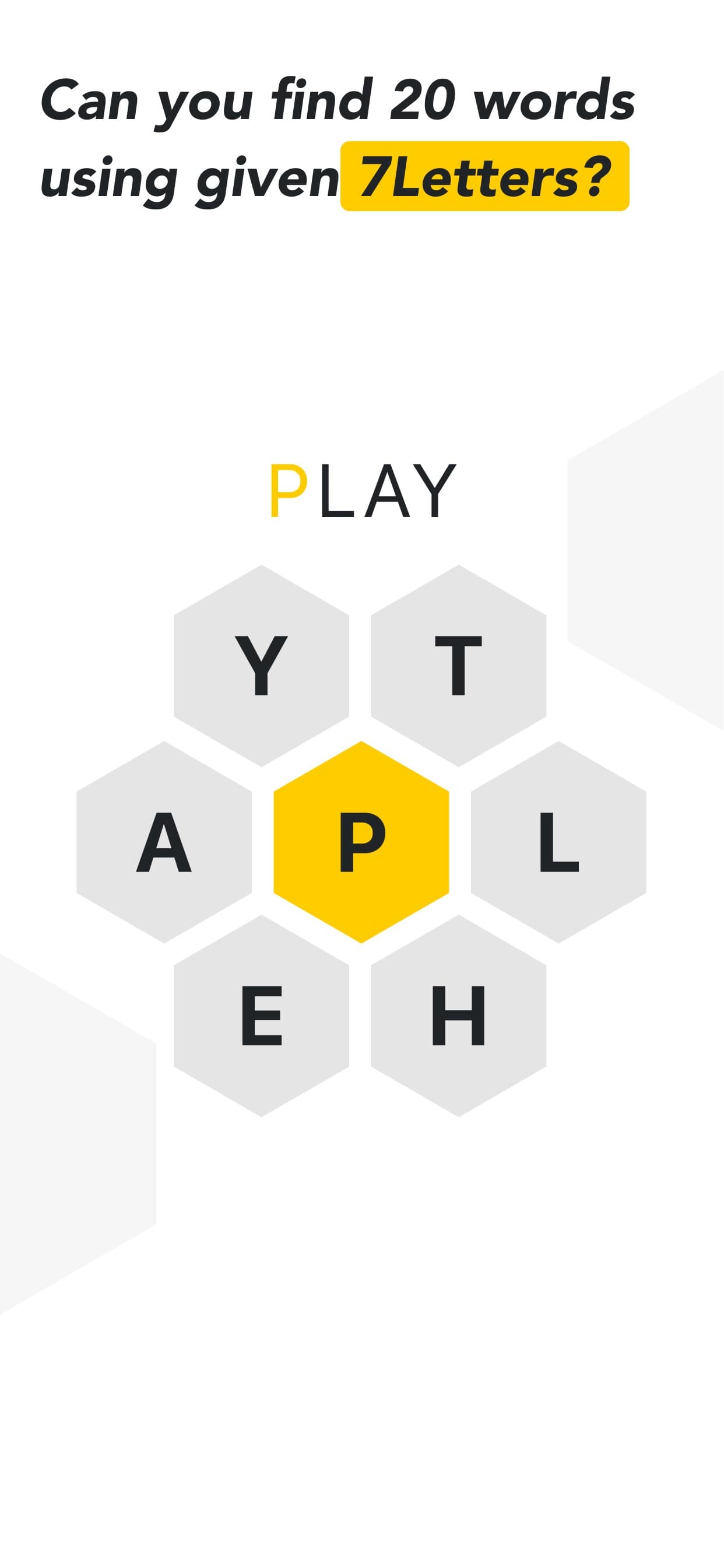 Spelling Word Puzzle - Pangram screenshot 1 - screenshot