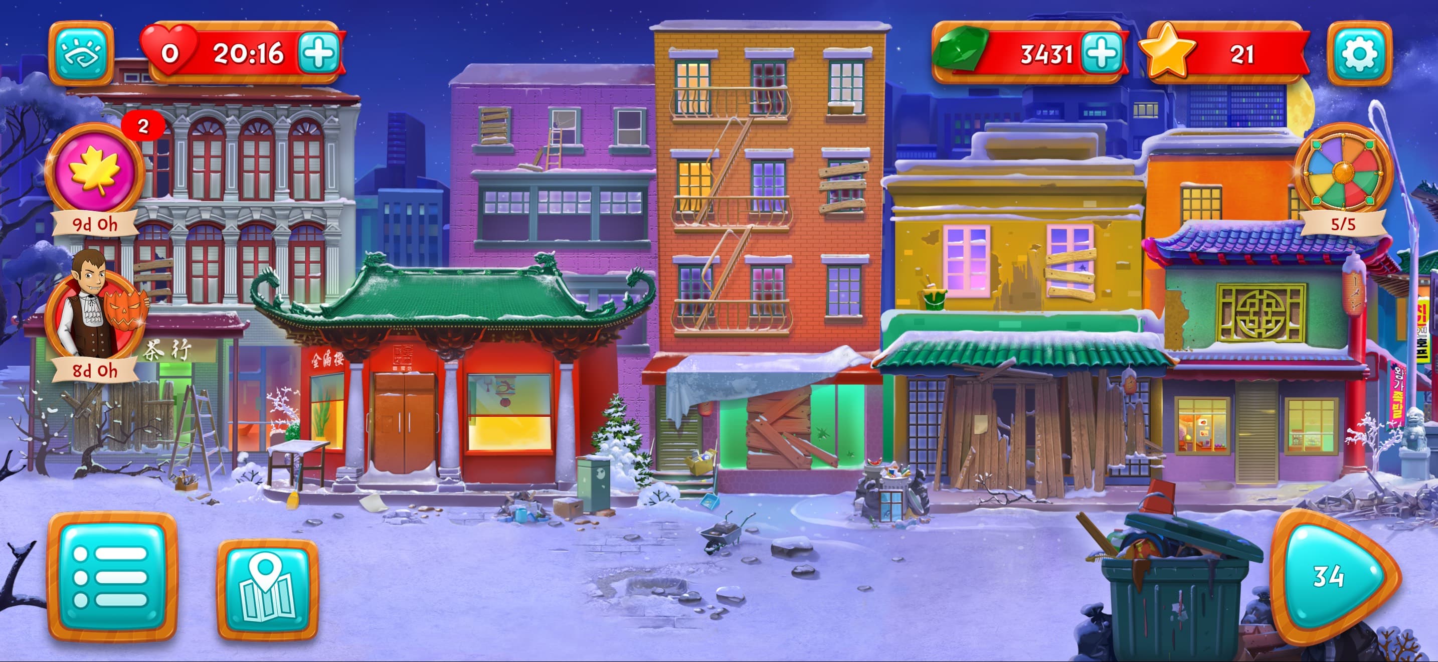 Christmas Mansion Puzzle Saga screenshot 4 - screenshot