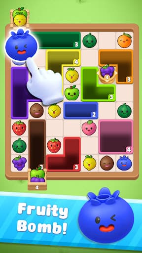Drop Fruit Away: Color Puzzle screenshot 5 - screenshot