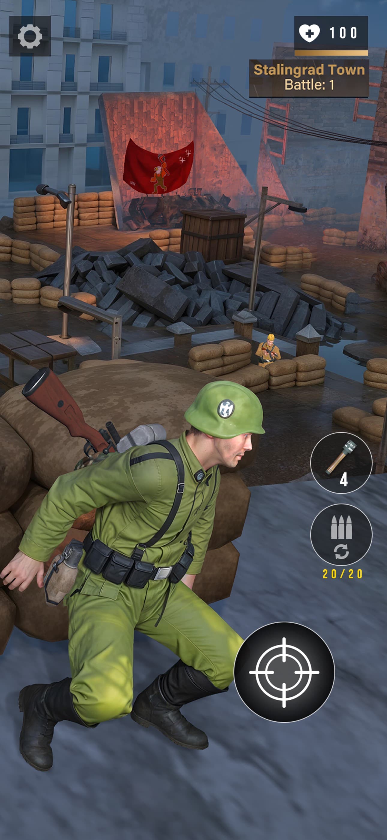 Front line Freedom: World War screenshot 5 - screenshot