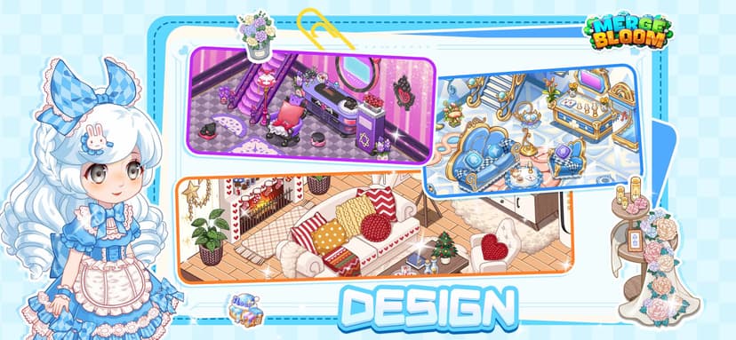 Merge Bloom - Garden games screenshot 3 - screenshot