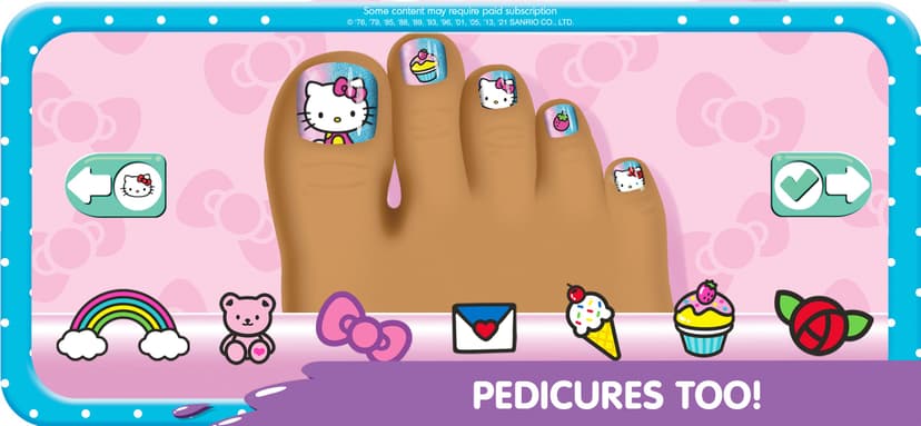 Hello Kitty Nail Salon screenshot 8 - screenshot