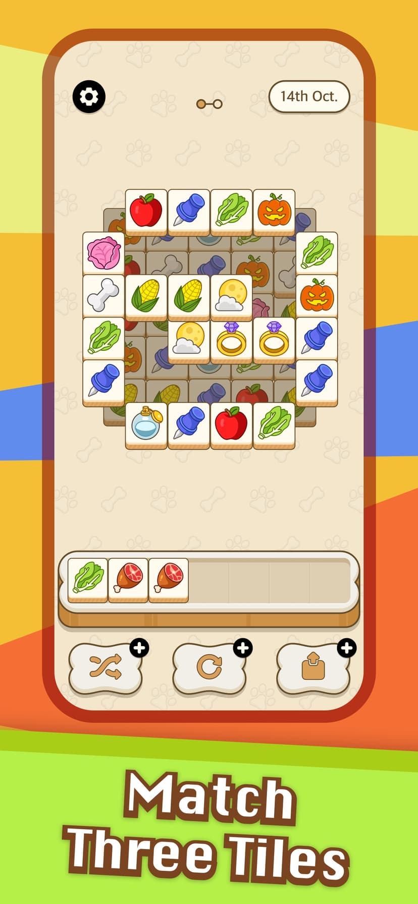 Doggo Go-match 3 tiles, puzzle screenshot 2 - screenshot