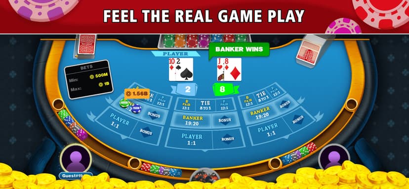 Baccarat - Casino Style screenshot 1 - screenshot