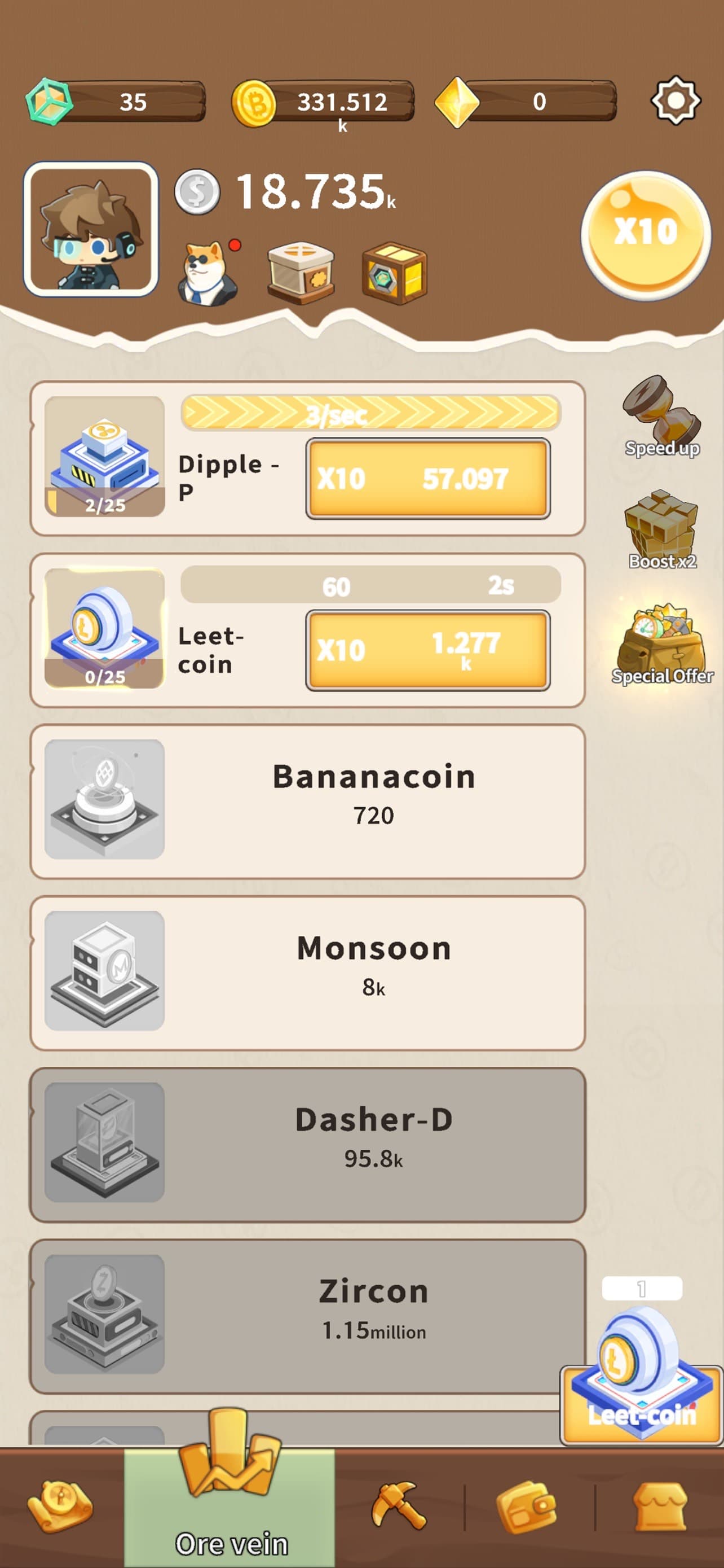 Crypto Fortune Tycoon-BTCMiner screenshot 2 - screenshot