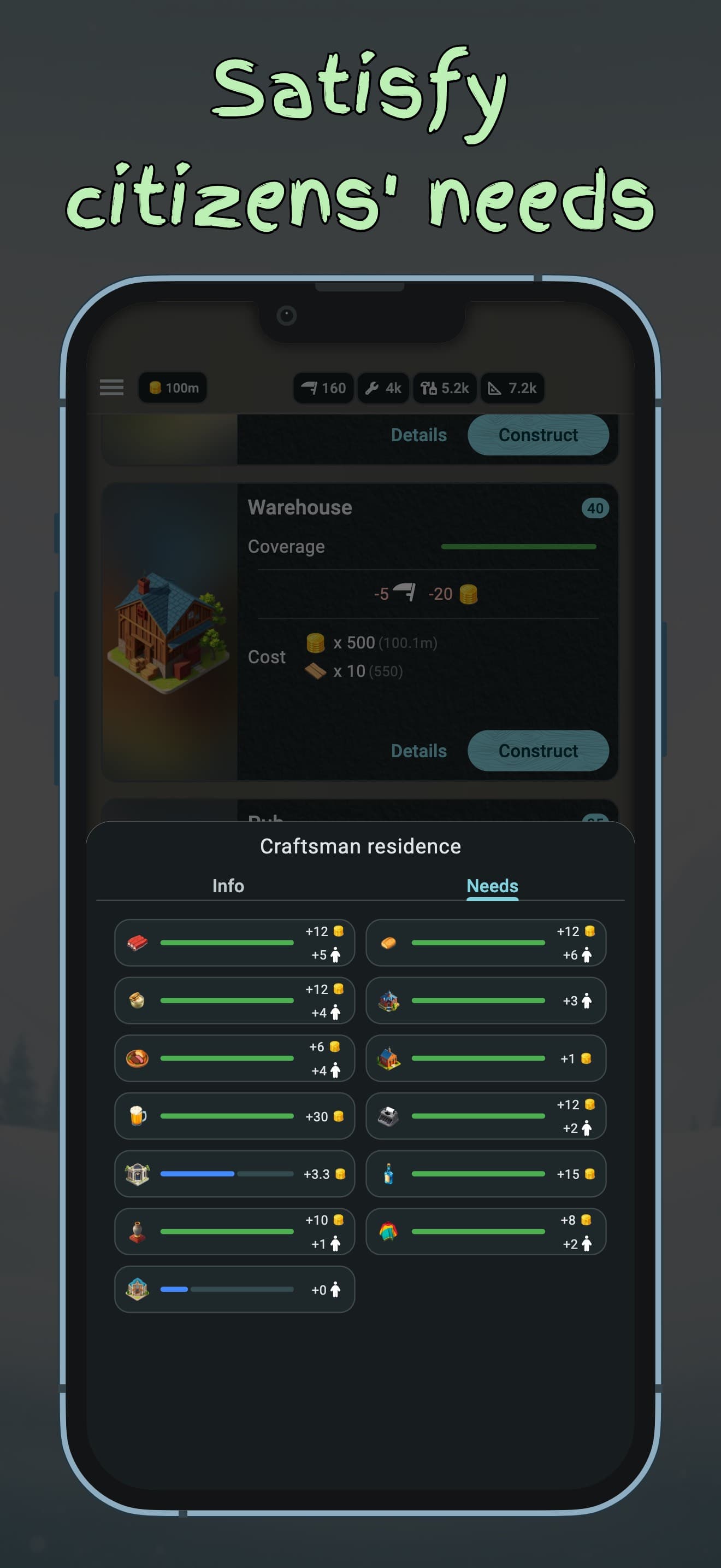 Victorian Idle City Builder screenshot 3 - screenshot