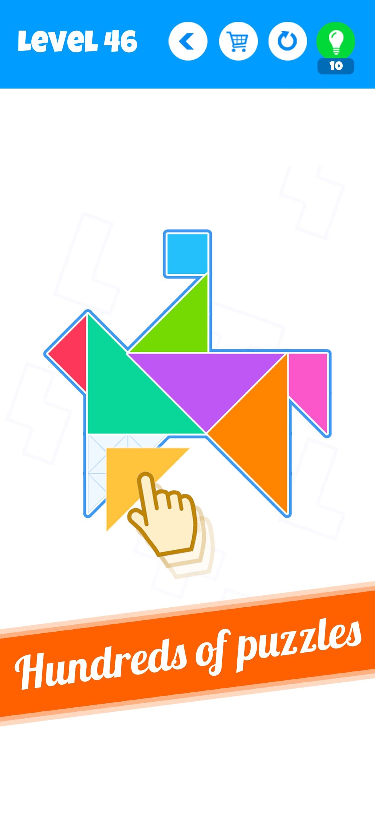 Blocks - New Tangram Puzzles screenshot 3 - screenshot