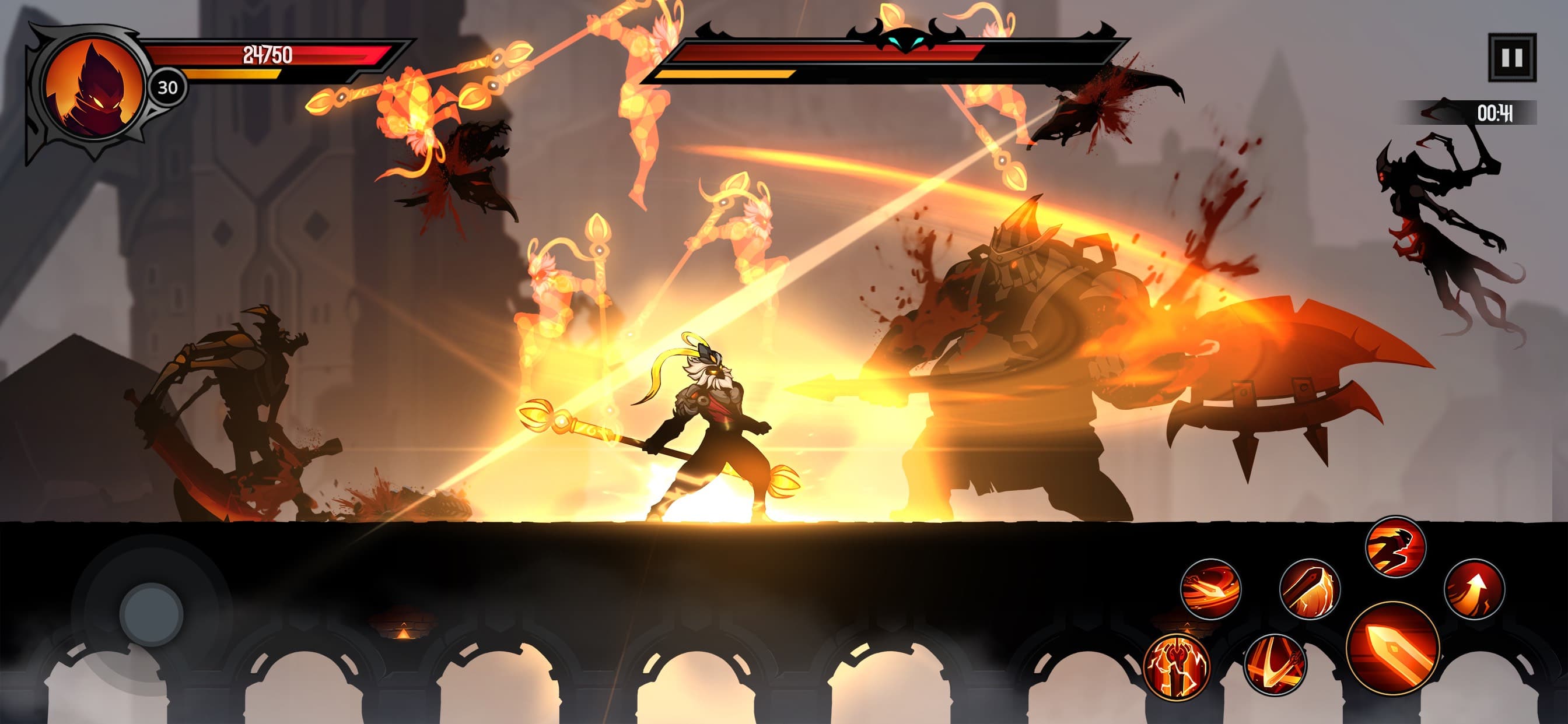 Shadow Knight Ninja Games RPG screenshot 2 - screenshot