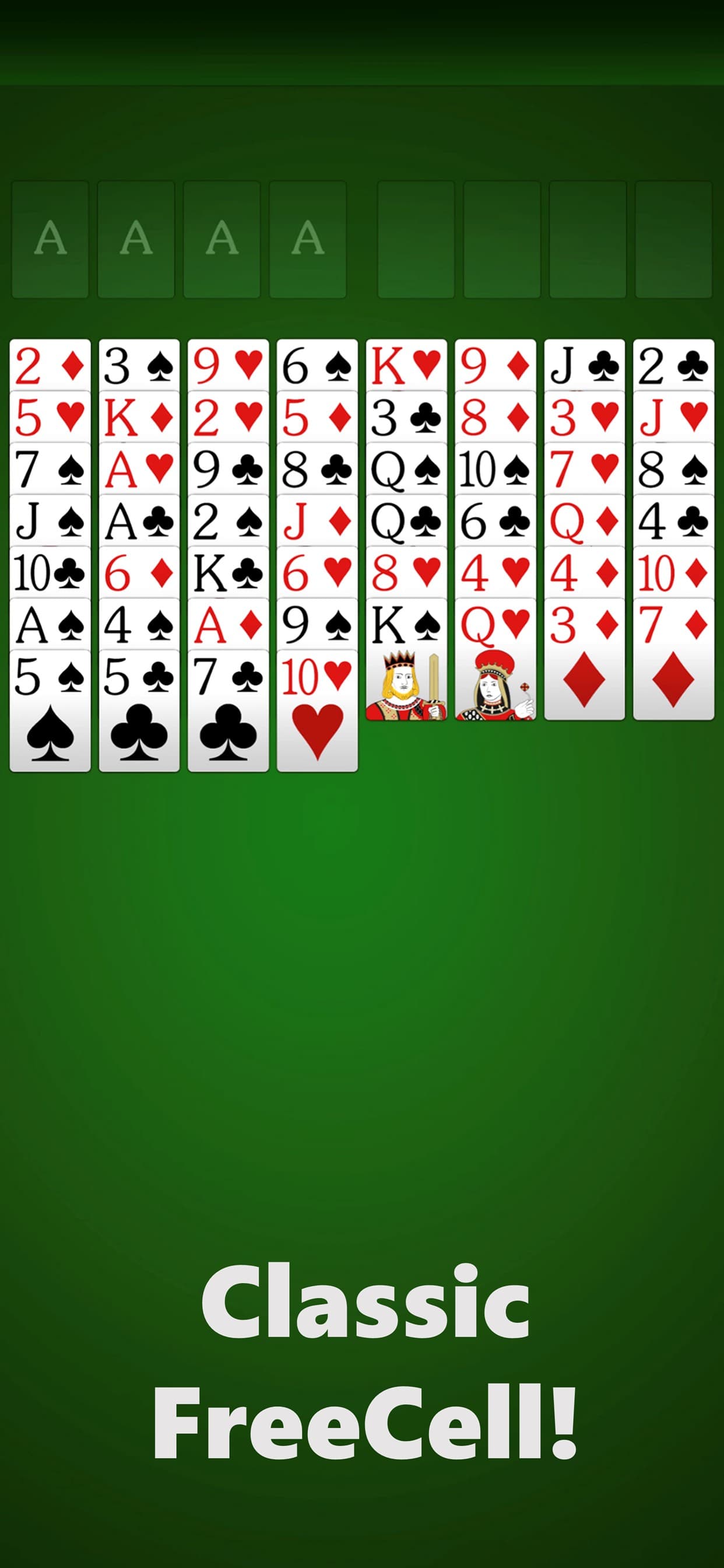 FreeCell Solitaire ‏‎ screenshot 2 - screenshot