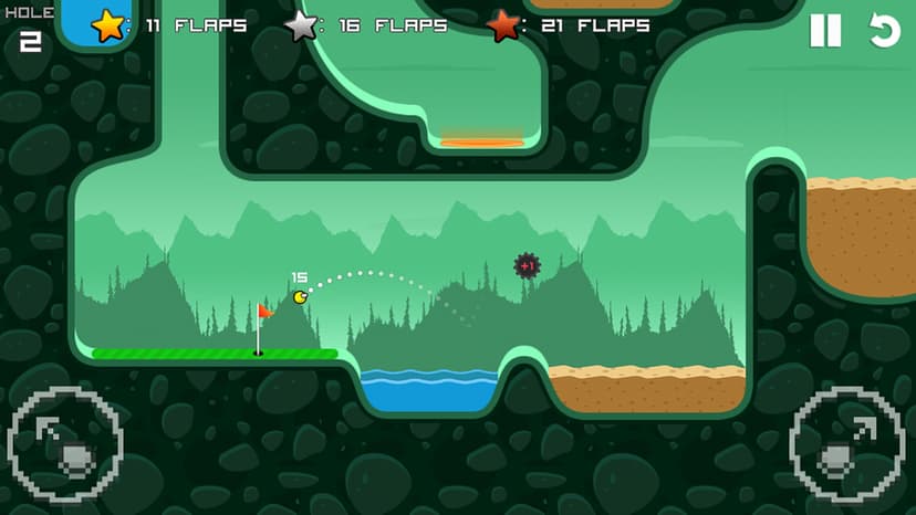 Flappy Golf screenshot 2 - screenshot