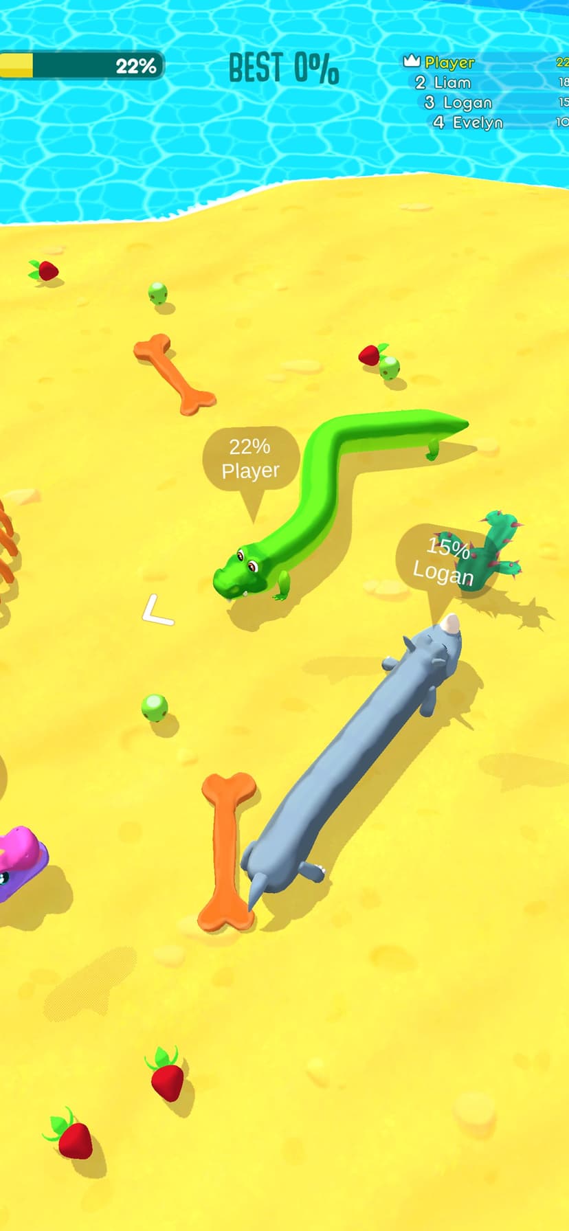 Snake Arena 3D: Battle Rivals! screenshot 3 - screenshot