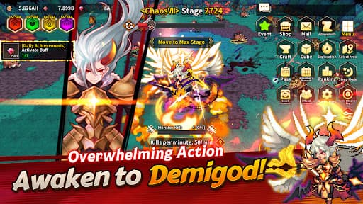 Demigod Idle: Rise of a legend screenshot 12 - screenshot