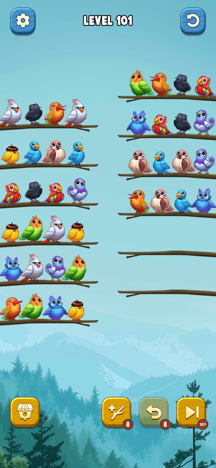 Jungle Bird Sort screenshot 6 - screenshot