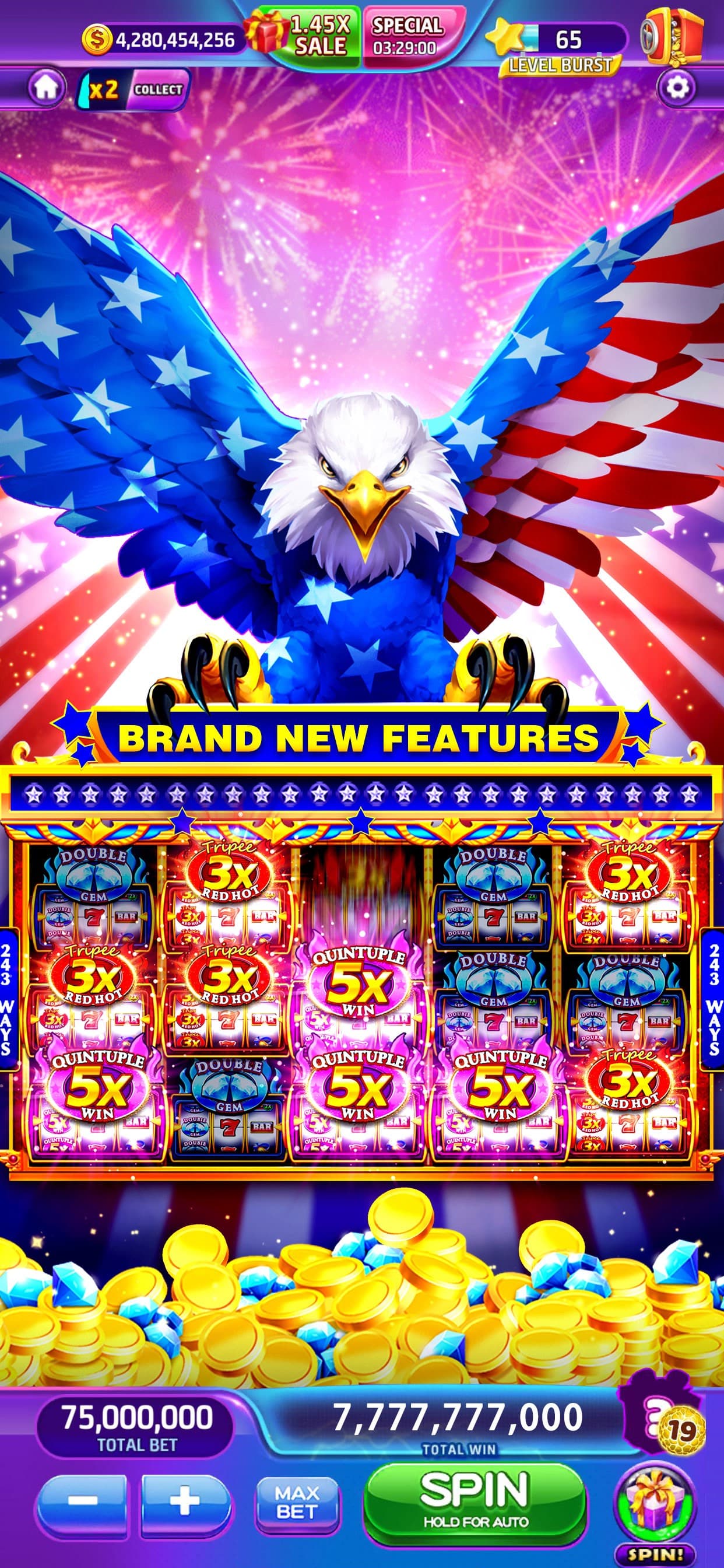 Lava Slots™- Casino Games screenshot 1 - screenshot
